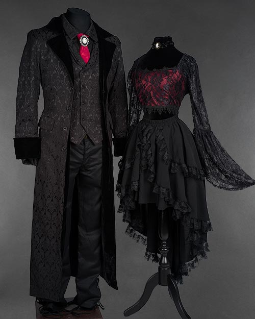 romantic black dress Romeo Maxi Dress