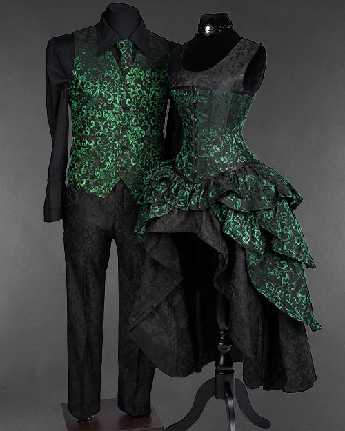 Gothic Slytherin Outfit DraculaClothing Gothic Slytherin Outfit DraculaClothing