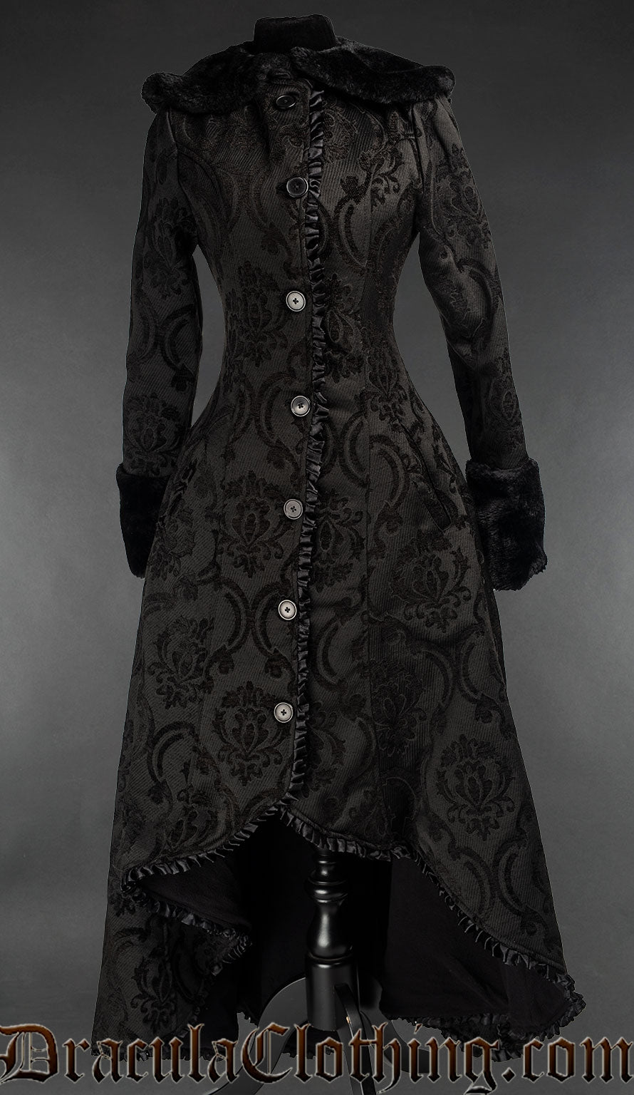Victorian Winter Coat DraculaClothing Victorian Winter Coat DraculaClothing