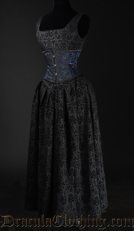 Elegant Brocade Dress DraculaClothing Elegant Brocade Dress DraculaClothing