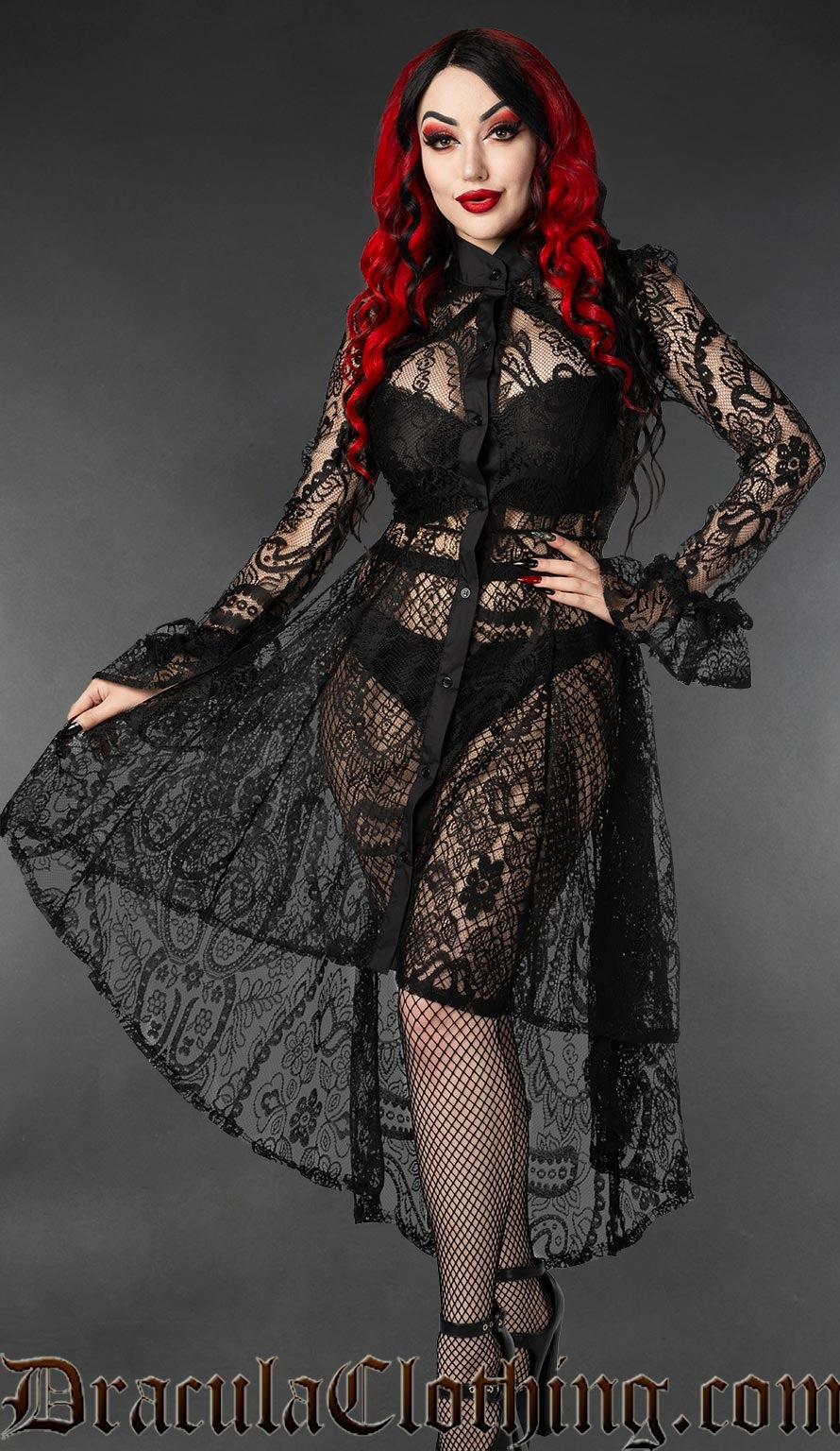 Gothic Lace Overdress XL Gothic Lace Overdress XL