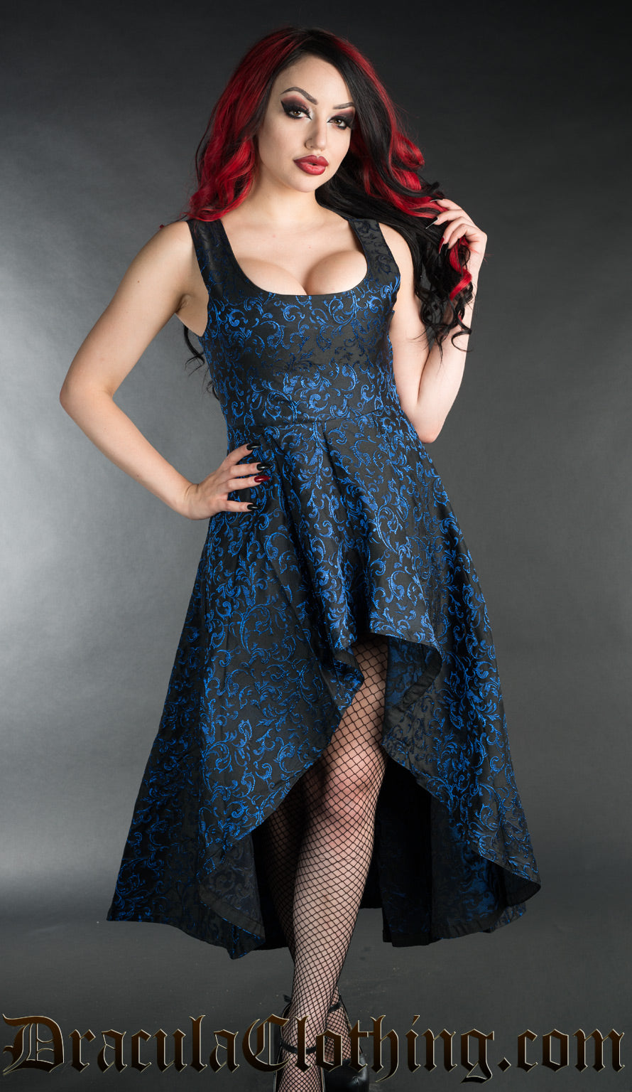 Sapphire Succubus Dress DraculaClothing Sapphire Succubus Dress DraculaClothing