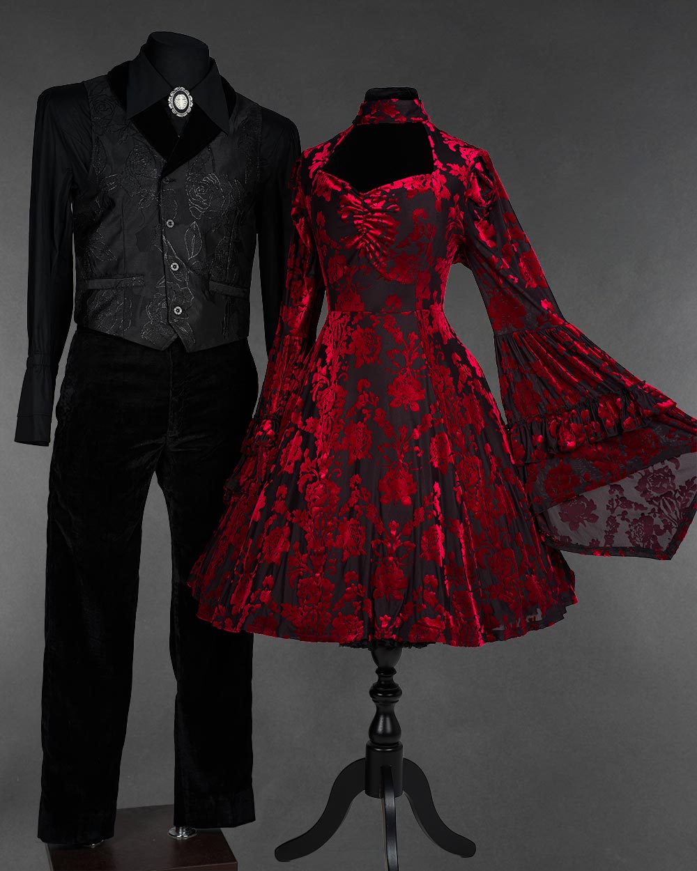 Velvet Rose Couple Set