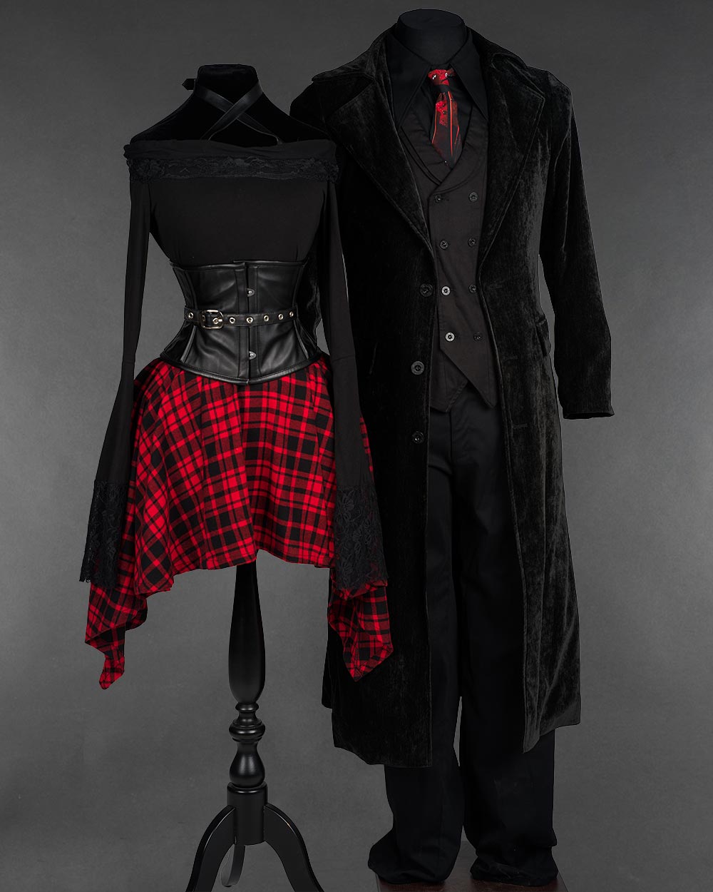 Dark Rebel Couple Outfit