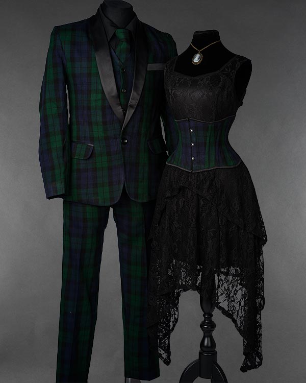 Black Watch Couple Outfit