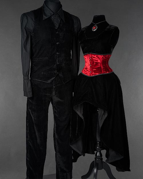 Velvet Couple Outfit