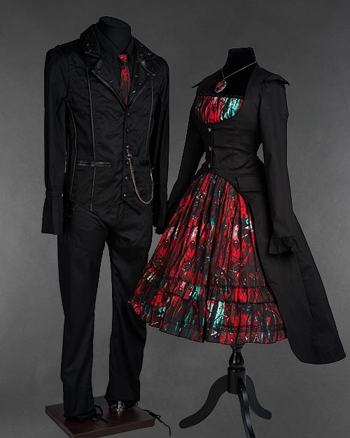 A Bloody Mary-inspired outfit