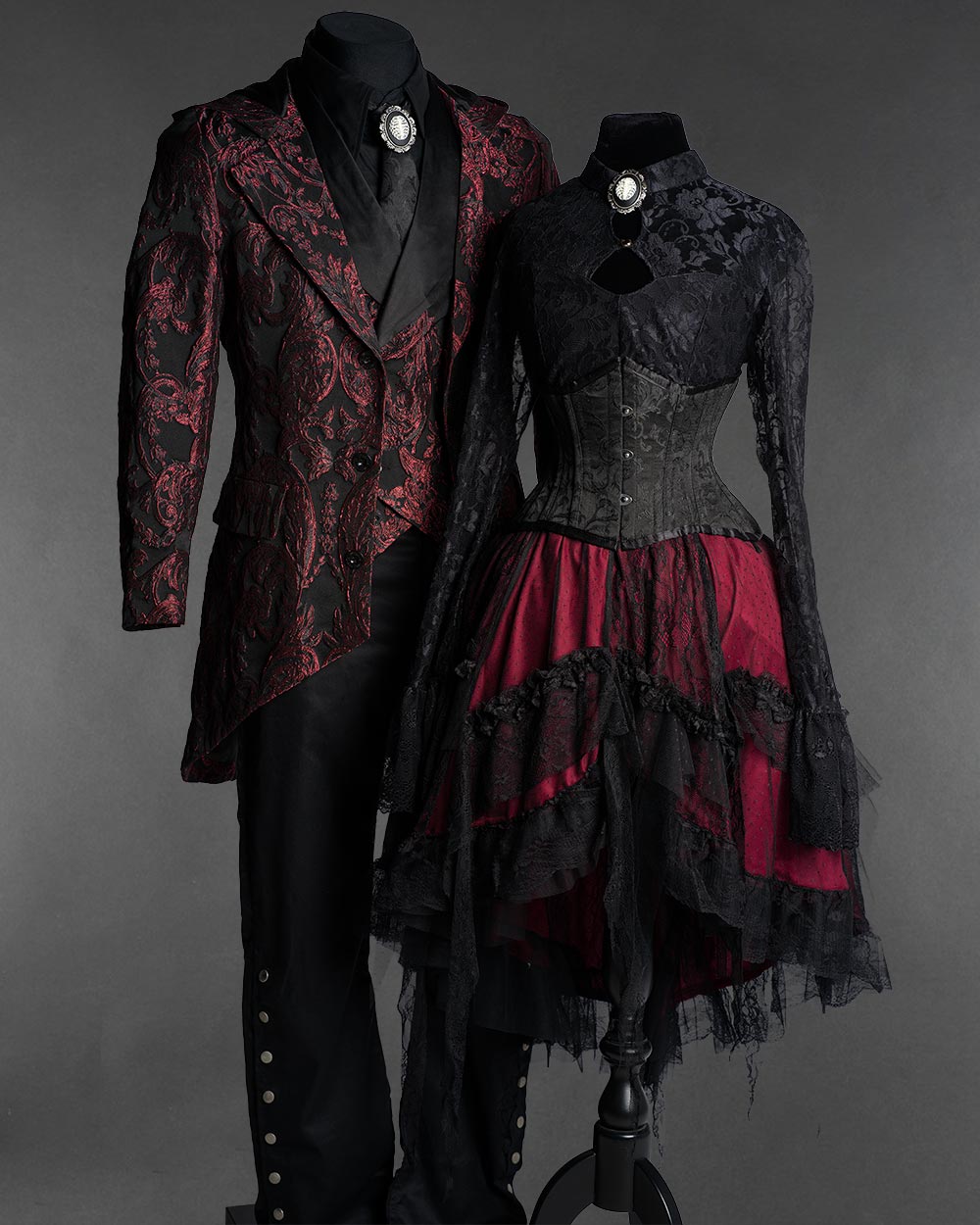 gothic wedding guest dresses Outfit Gothic Gown WonderlandByLilian
