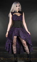 Amethyst Steel Choker Dress
