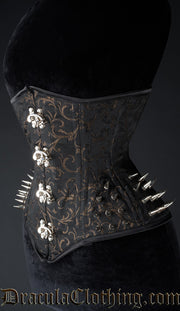 Axinite Extreme Waist Clasp Spike Corset