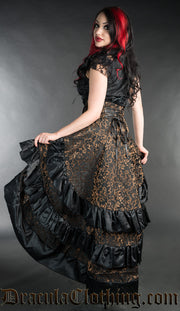 Axinite Layer Bustle Skirt