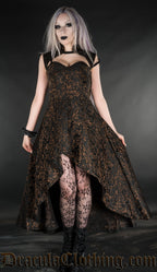 Axinite Steel Choker Dress