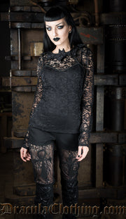 Bat Lace Top