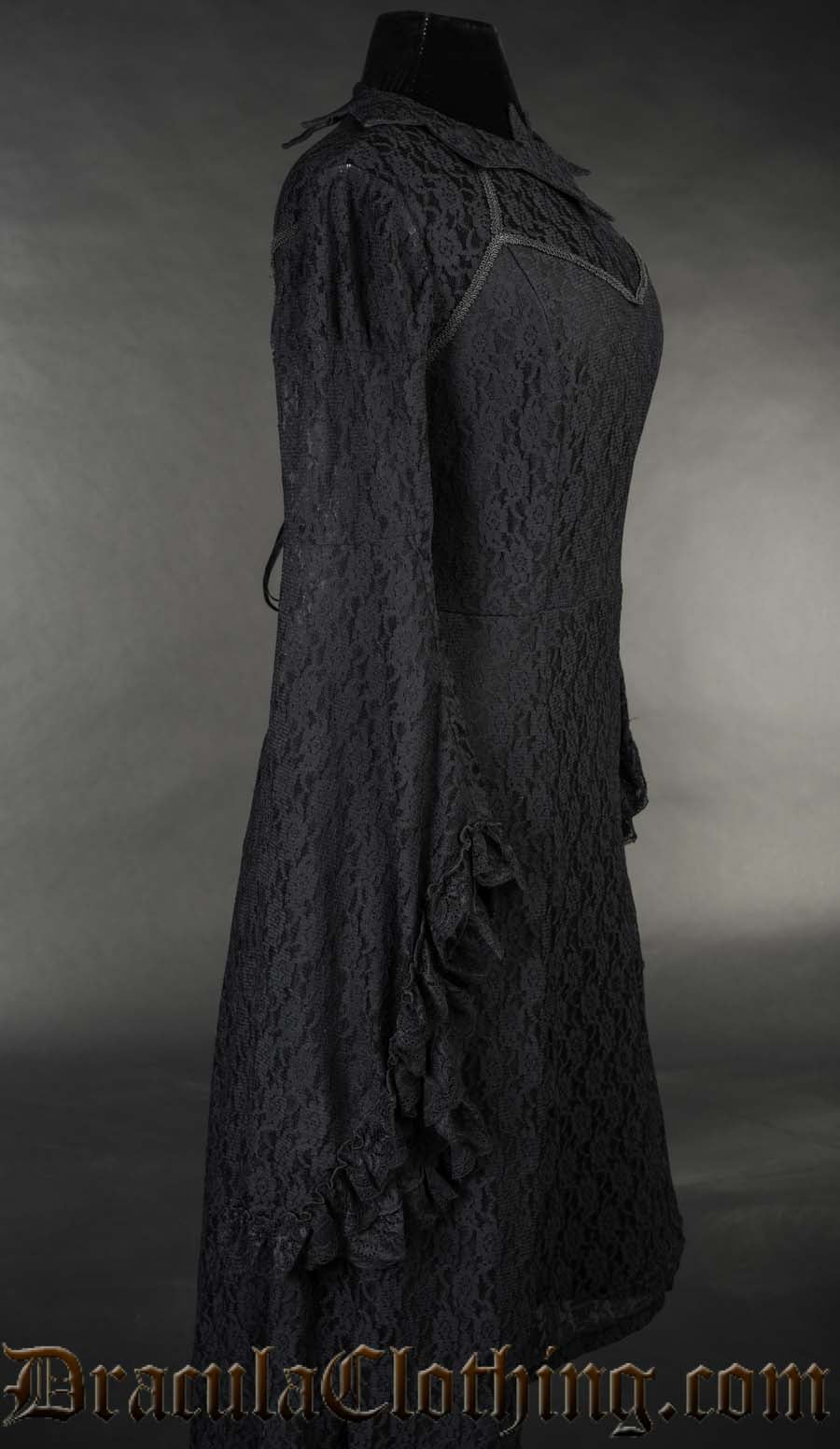 patpat bat dress Bat Trumpet Sleeve Dress XL/2XL