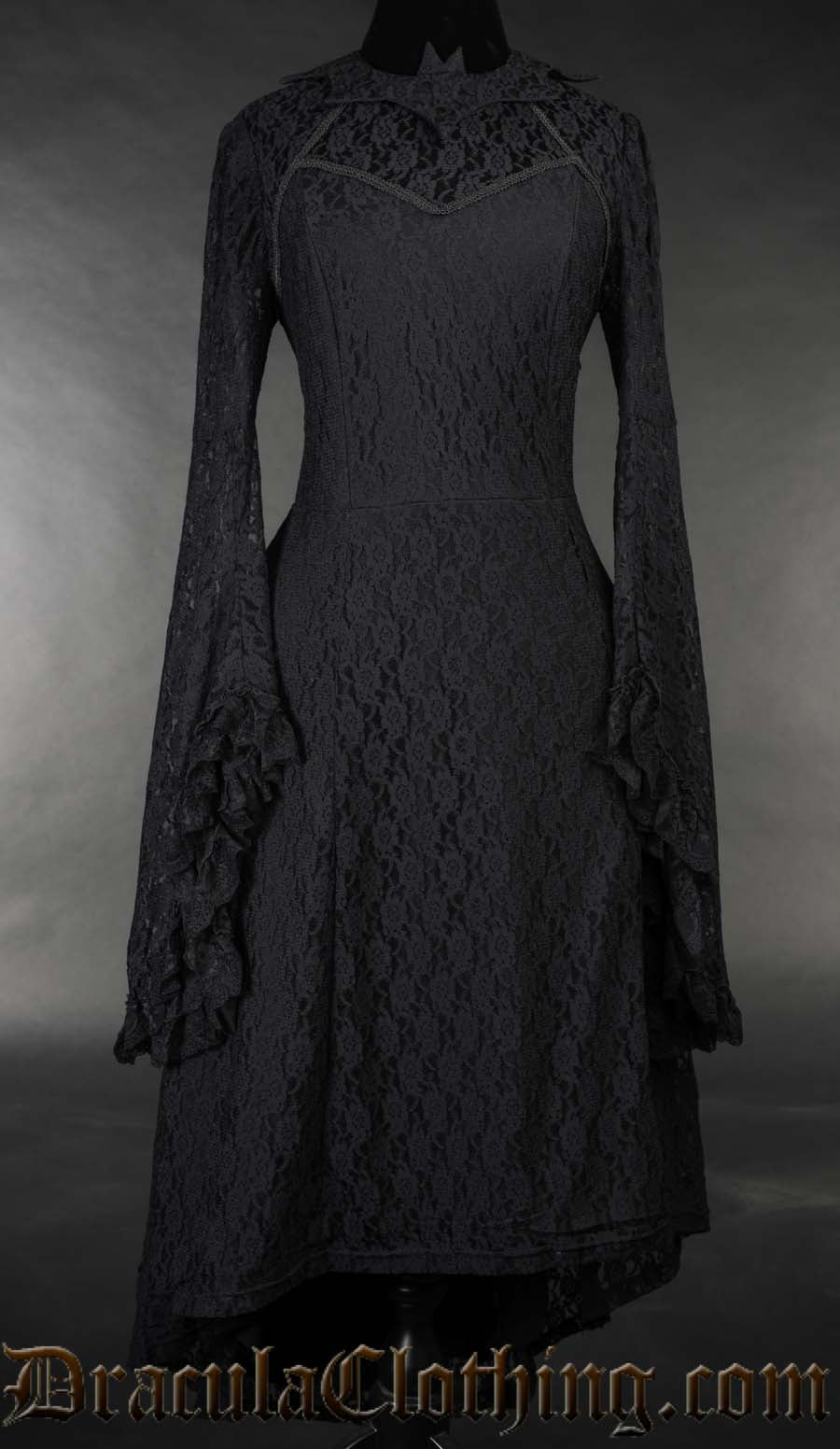 Bat Trumpet Sleeve Dress XL/2XL Bat Trumpet Sleeve Dress XL/2XL