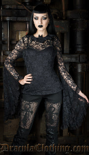 Bat Trumpet Sleeved Top