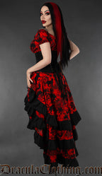 Bats And Cats Layer Bustle Skirt