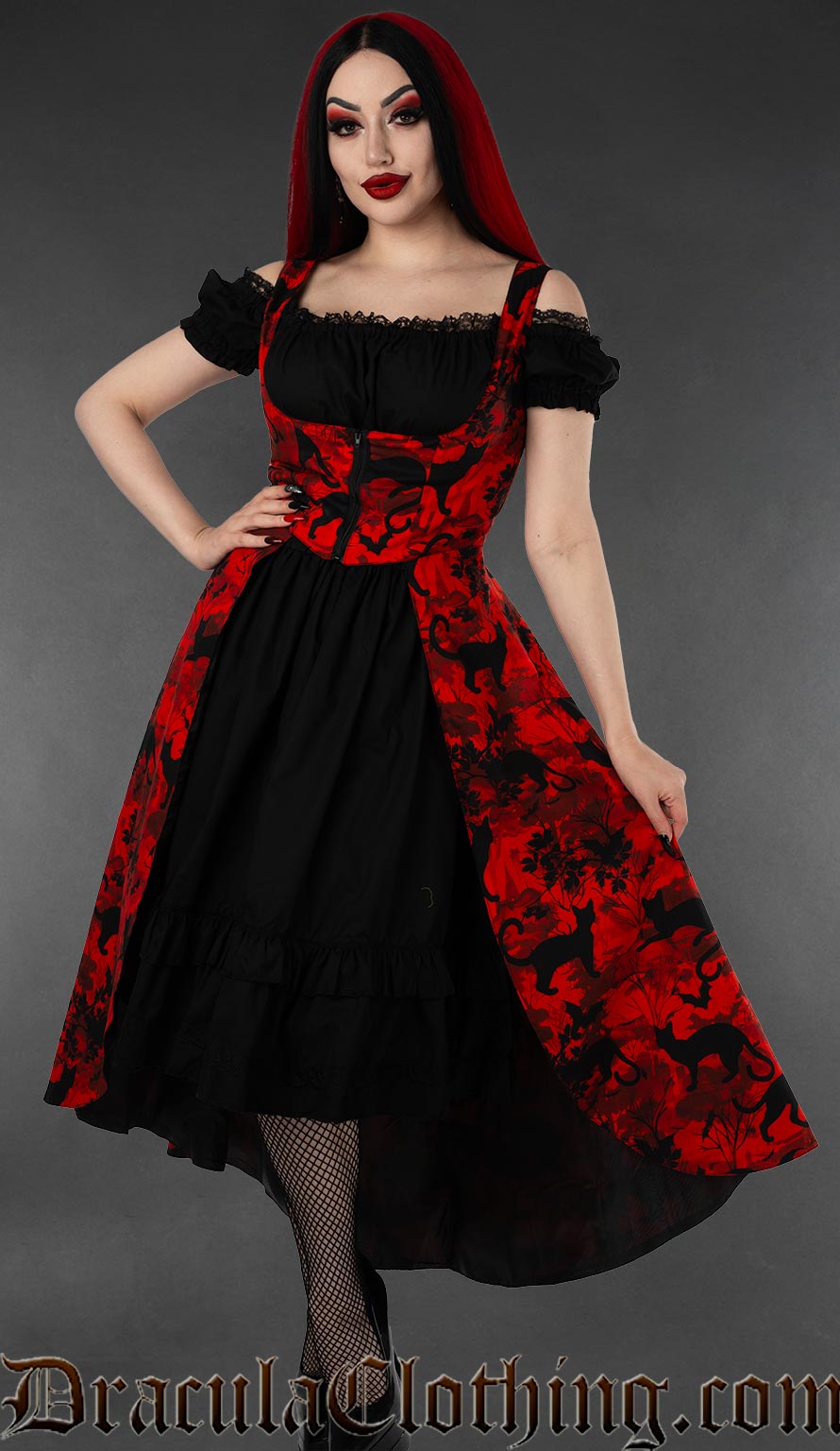 Bats And Cats Jinx Dress