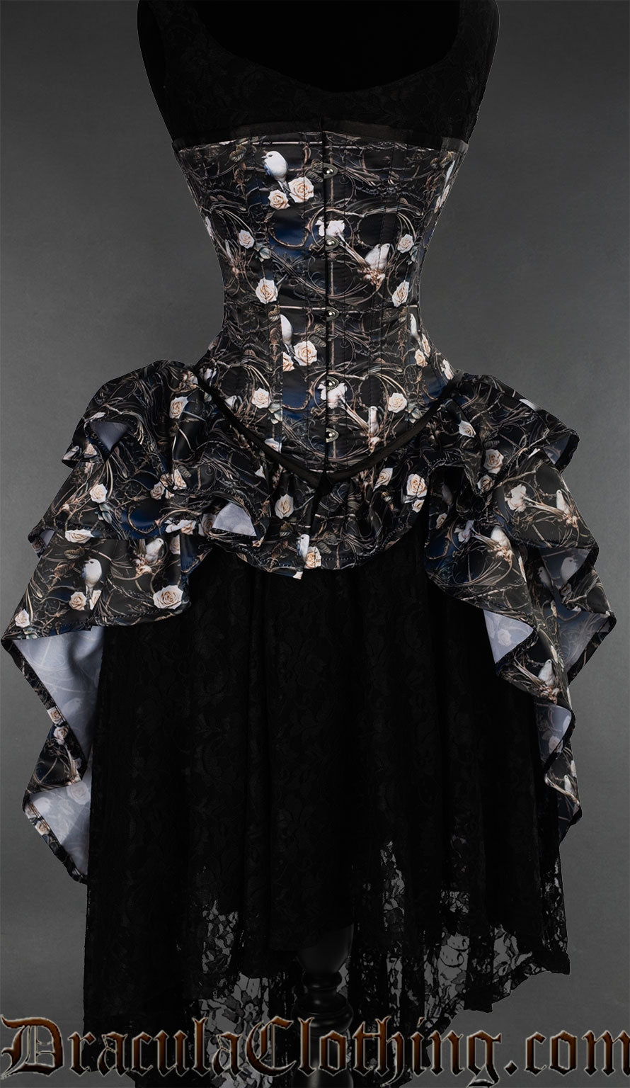 Birds Bustle Corset