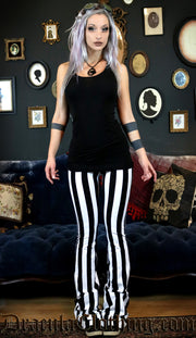 Black And White Striped Pants 