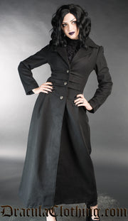 Black Baronetess Coat 