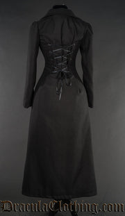 Black Baronetess Coat 