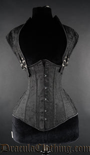 Black Brocade Apocalyptic Corset