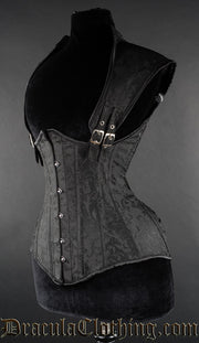 Black Brocade Apocalyptic Corset