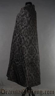 Black Brocade Cape