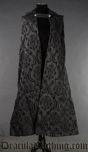 Black Brocade Cape