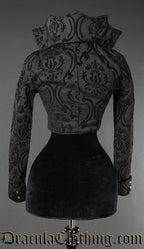 Black Brocade Evil Queen Jacket