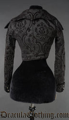 Black Brocade Evil Queen Jacket