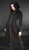 Black Brocade Female Admiral Coat