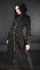 Black Brocade Female Admiral Coat