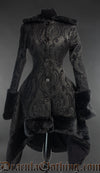 Black Brocade Frock Coat