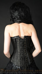 Black Brocade Romantic Corset