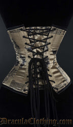 Black Clasp Map Corset
