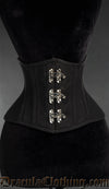 Black Cotton Extreme Waist Clasp Waist Cincher