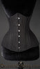 Black Cotton Extreme Waist Corset