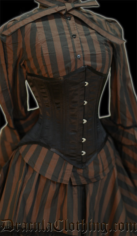 Black Dramatic Points Underbust