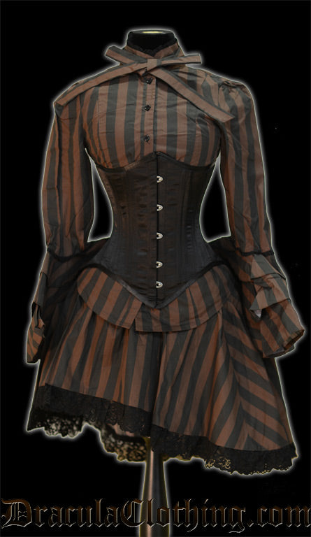 Black Dramatic Points Underbust