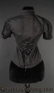 Black Edwardian Blouse