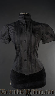 Black Edwardian Blouse