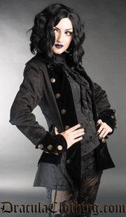 Black Female Pirate Jacket