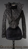 Black Brocade Evil Queen Jacket