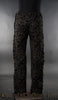 Black Jacquard Laced Pants