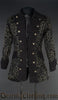 Black Jacquard Pirate Jacket