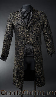 Black Jacquard Tailcoat