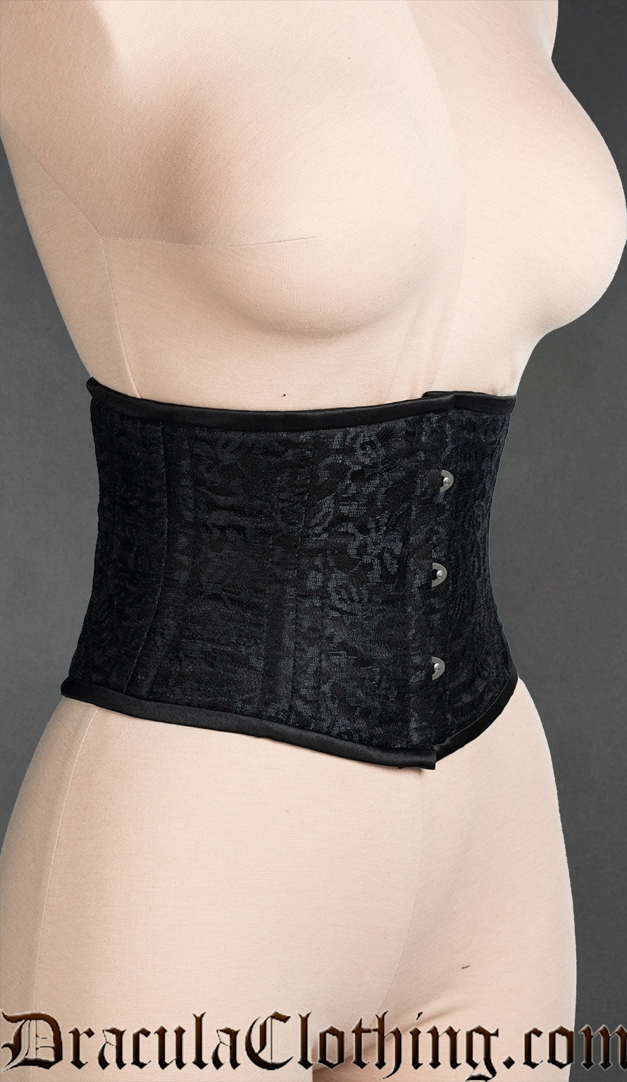 Black Lace Laceless Corset
