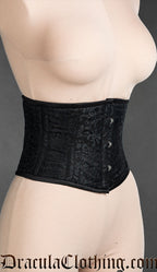 Black Lace Laceless Corset